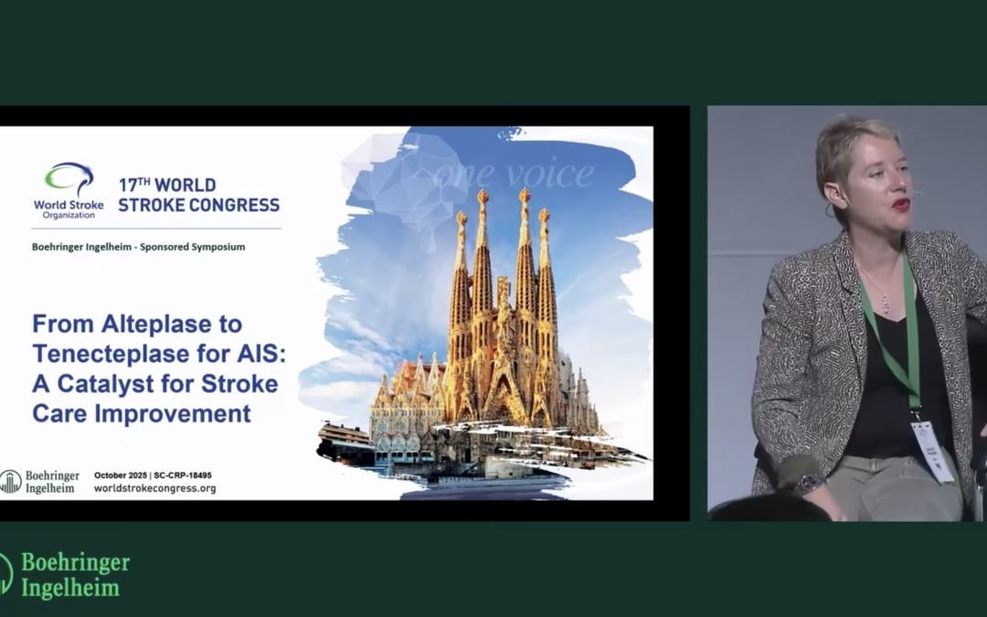 WSC 2025: Webcast Symposium – Boehringer Ingelheim: From Alteplase To Tenecteplase for AIS: A Catalyst For Stroke Care Improvement